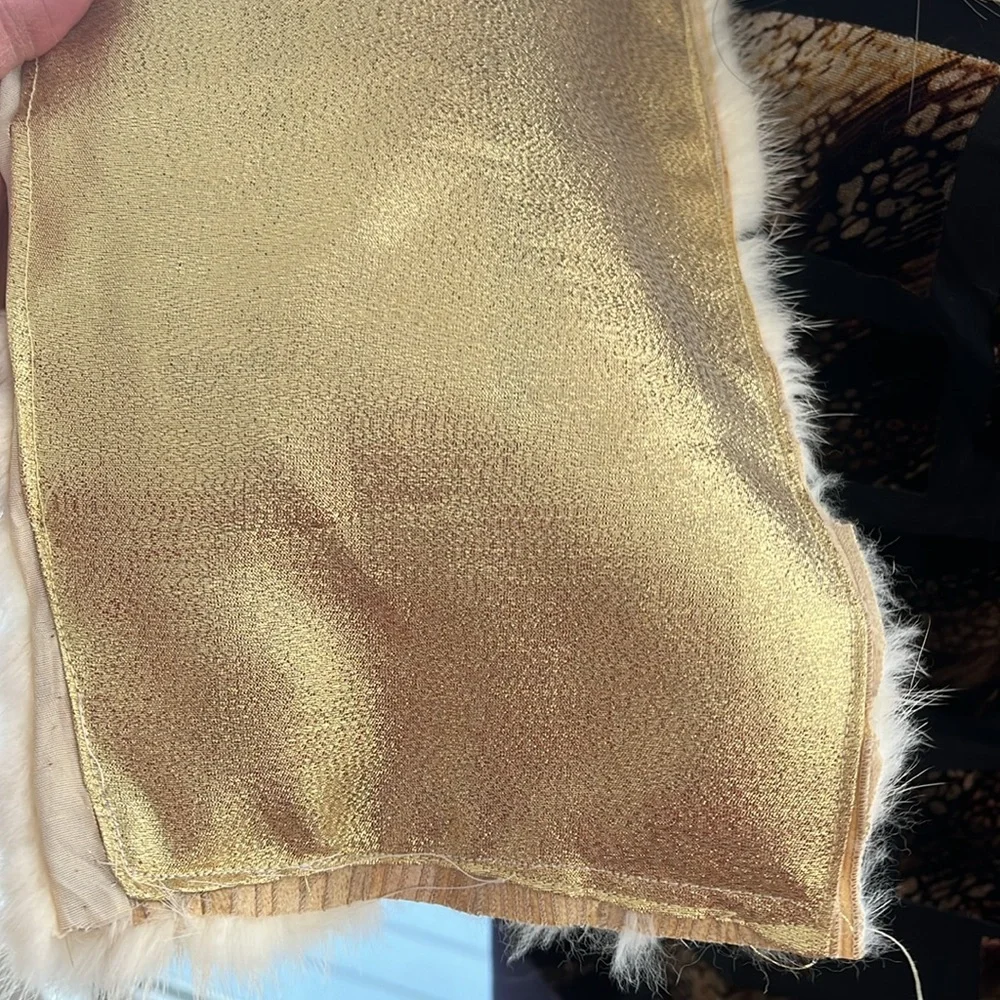 Mink Wrap Vintage Fur Handmade Scarf Wrap